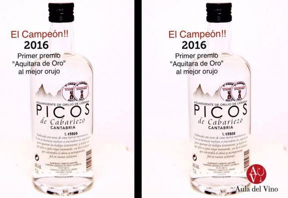 Picos de Cabariezo, mejor orujo de 2016